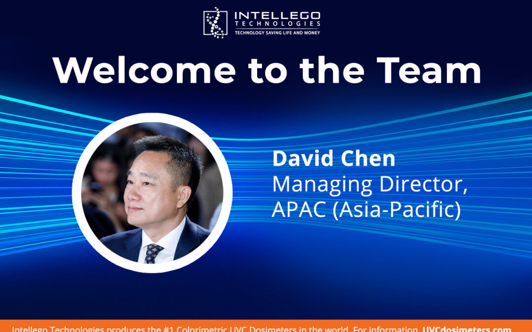 Intellego Technologies Selects David Chen to Lead Asia-Pacific Operations